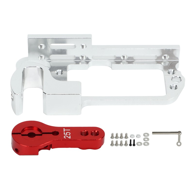 RC Servo Mount Bracket with 25T Arm Aluminum Alloy Anti