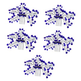 FOMIYES 5pcs Bride Hair Comb Zircon Elegant Wedding Hair Accessories for Brides Lightweight Floral Design for Special Occasions Comfortable and Chic for Women