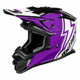 Castle X CX200 Jolt Moto Helmet (Grape - 2X-Large)