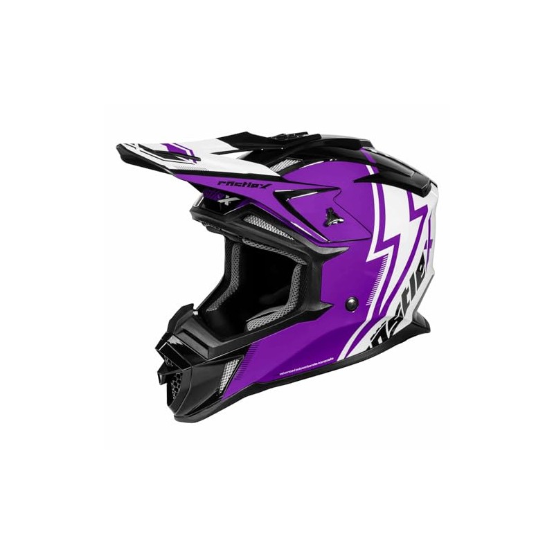 Castle X CX200 Jolt Moto Helmet (Grape - 2X-Large)