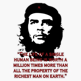 Che Guevara Quote Bumper Sticker Vinyl Decal 5 inches