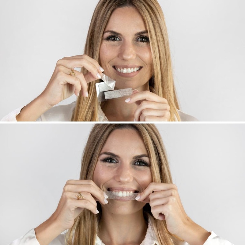Professional Sensitive Teeth Whitening Strips - 28 Strips without Peroxide