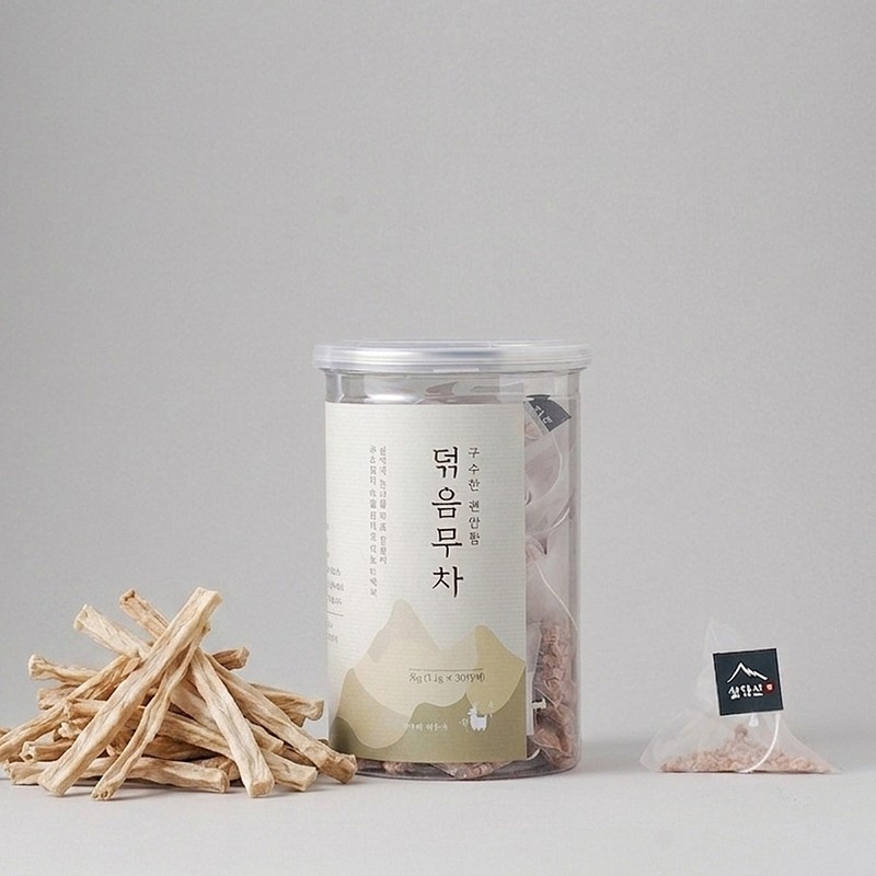 Seolyaksan Domestic hand-made roasted green tea triangle tea bag 1.2g