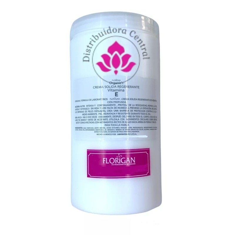 Florigan Crema Sólida Regenerante Vitamina E Florigan® 1kg.