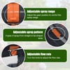 Mini Turbo Oscillating Lawn Sprinkler 16 Nozzles, Garden Sprinkler with
