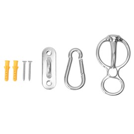 Horse Tie Ring Stainless Steel Half Round Ring Horse Training Equipment Safe Horse Accessories for Pulling Back