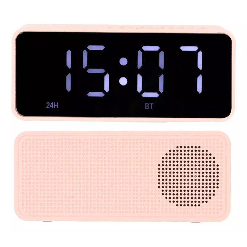 Savefree Reloj Despertador Digital USB Savefree Con Alarma, Bluetooth, Radio