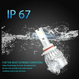 Unbranded Car LED Headlight Kit for Toyota Tacoma 2016 2017 2018 Hi/Lo Beam Bulb+Fog Lamp