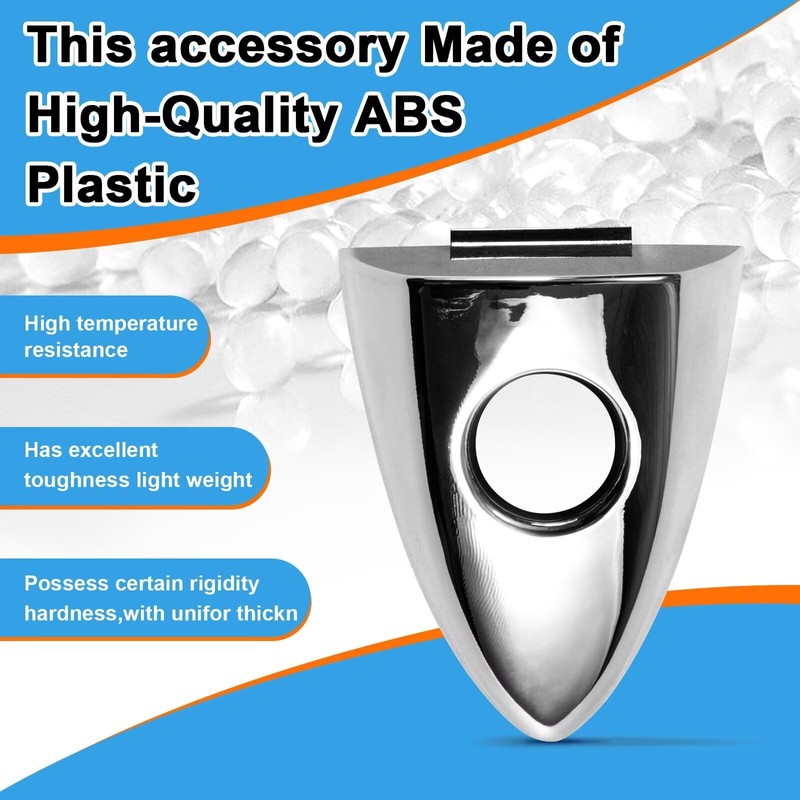 CZShiYue Car Front Left Exterior Door Handle Lock Cover Fit