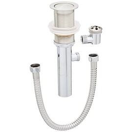 Houzer OD-10 - 6 Inch Overflow Assembly for Bathroom Sink, Durable Stainless Steel Drain Accessory Helps Prevent Water Spills, Essential Home Improvement Hardware