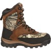 Rocky mens FQ0004755 Mid Calf Boot, Brown and Mossy Oak
