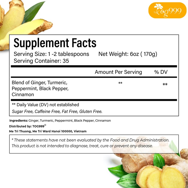 TOG999, 12oz Anti-Inflammaheb Loose Leaf Tea | 100% Natural Blend