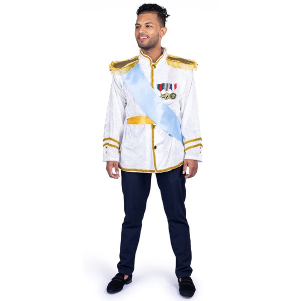 Dress Up America Royal Prince Jacket For Adults - One Size (Adults)