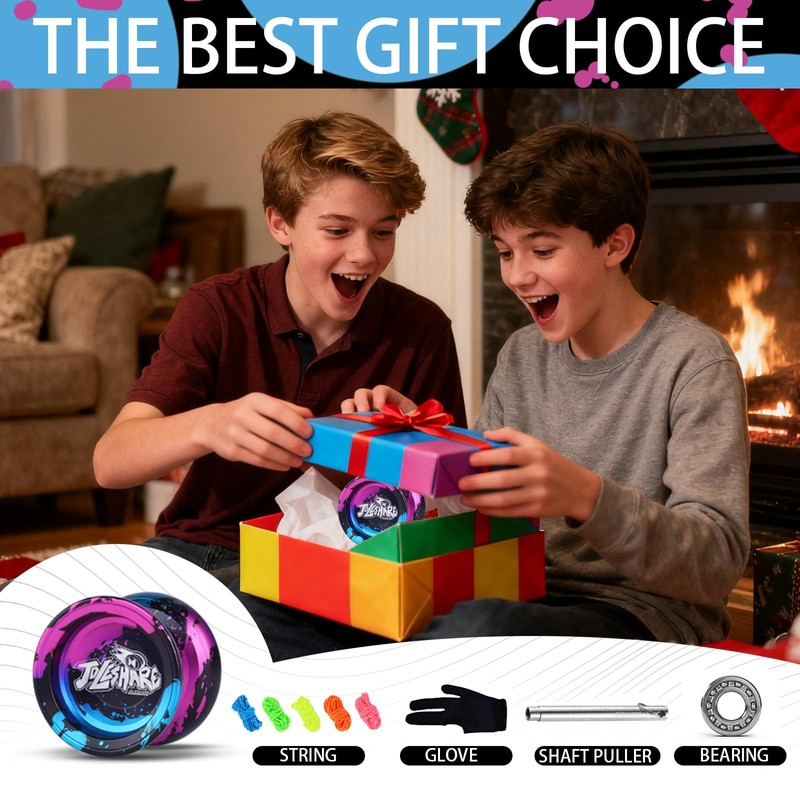 JOLESHARE Professional Yoyo X4 - Unresponsive for Pros & Responsive