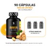Inmun Blend 90 Cápsulas. Ingredientes naturales. Vitamina C, D3, Zinc,