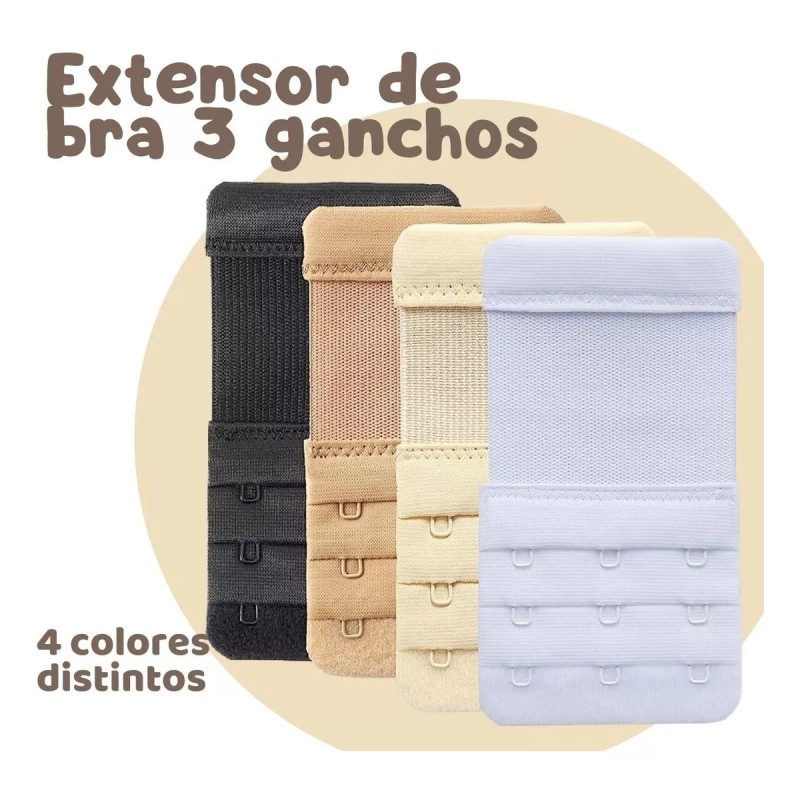 Veraly Set 12 Extensiones De Brasier Dama Bra Ganchos Ajustable