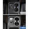 Gear Shift Cup Holder Cover Trim Bezel Fit for Dodge