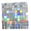 Maytopia Iridescent Silver Shimmer Wall Backdrop Sequin Wall Panels Photo