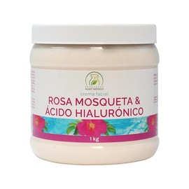 Crema Rosa Mosqueta Con Ácido Hialurónico Piel Sana Productos Mart Mexico 1 kilo