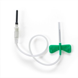 Blood Collection Needles, 21G Butterfly Needles with Luer Adapter, Individually Wrapped-100PCS