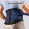 FREETOO Ergonomic Back Support Belt for Men Women Lower Back