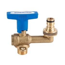 1/2" x 3/4" Vertical Watering Key or Ball Valve