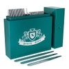 50 Premium Metal Collar Stays in Divided Box for Men