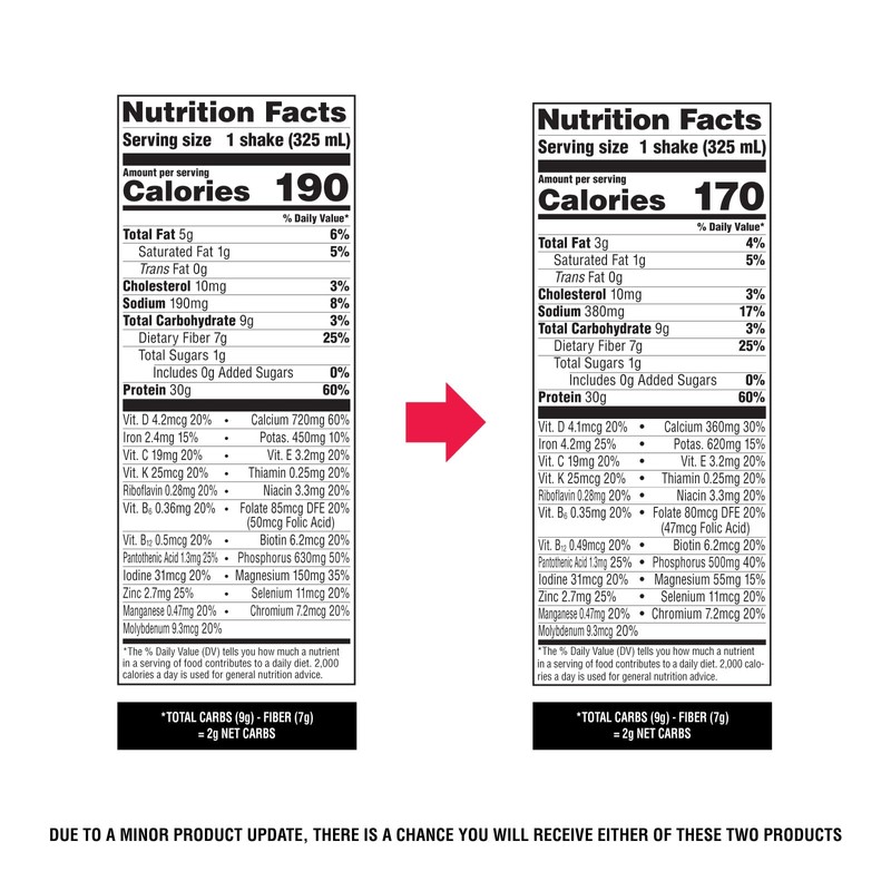Atkins Strong High Protein Shake, Milk Chocolate, 30g Protein, 7g