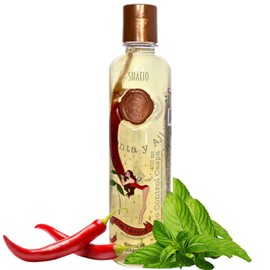 SHAEIO Champú Anticaspa Ritual Botanico | Shampoo Con Menta Y Aji Control Caspa Con Activo De Crecimiento Acelerado Y Ultrareparador, Engrosamiento, Brillo Y Suavidad - 400Ml