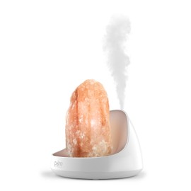 Pure Enrichment® PureGlow™ - 2-in-1 Himalayan Salt Lamp & Ultrasonic Essential Oil Diffuser, Original Salt Therapy Lamp, 100% Pure Himalayan Salt & 5 Ambient Glow Light Settings