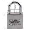 Burg-Wächter, Set of 2, 6,5 mm Shackle Padlock 4 Keys