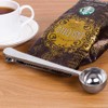 7Inch Coffee Scoop with Bag Clip,Coffee Spoon Measuring,for Ground Coffee