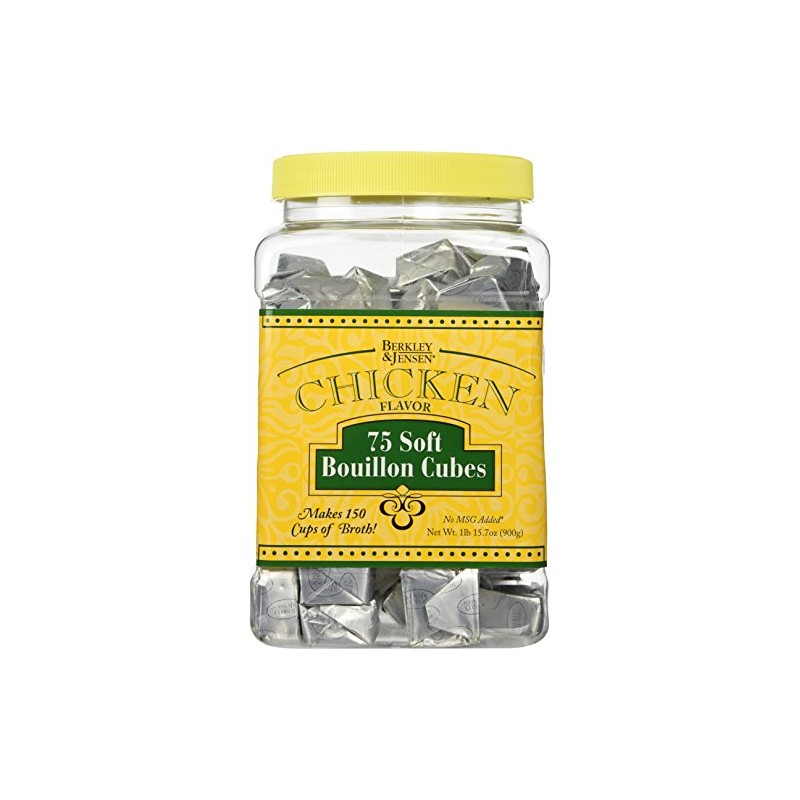 Berkley & Jensen Chicken Flavor 75 Soft Bouillon Cubes (1lb