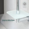 bremermann Lucente Bathroom Series Replacement Toilet Roll Holder Chrome-Plated Stainless