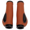 Artificial Leather Bicycle Grips Liquid Silicone Palm Pad Shock Absorption