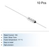 QUARKZMAN Pack of 10 Metal Temperature Fuse RY117 117°C 242.6°F