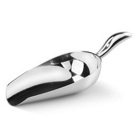 New Star Foodservice 1028546 Stainless Steel Bar Ice Flour Utility Scoop, 36-Ounce