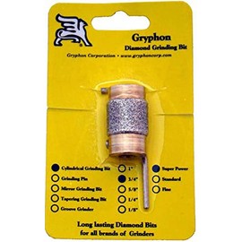 3/4" Gryphon Diamond Grinder Bit Coarse Super Power Grit