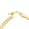 Miabella 18K Gold Over Sterling Silver 2mm High Polished Round