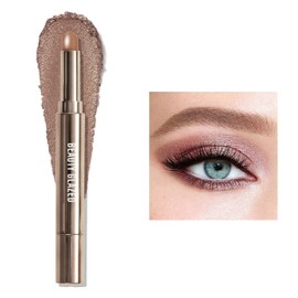 Beliky Girl Pearlescent Eyeshadow Stick Double-Headed Monochrome Eye Shadow Pen Waterproof Eyeshadow Liner Pencil Light Lying Silkworm Eye Shadow Highlighter Beauty Makeup (#05), 1
