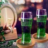 Cork Coasters Pack of 4 Round Lip Cup Holder Leak