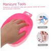 Mikinona 4-piece Plastic Nail Soak off Bowl Cuticle Remover for
