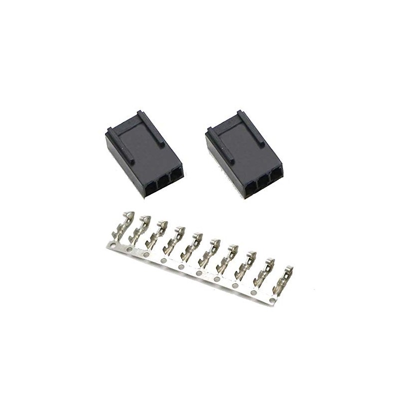 ATX Standard FAN Connector 3Pin Female 2 Housing 10 Pins
