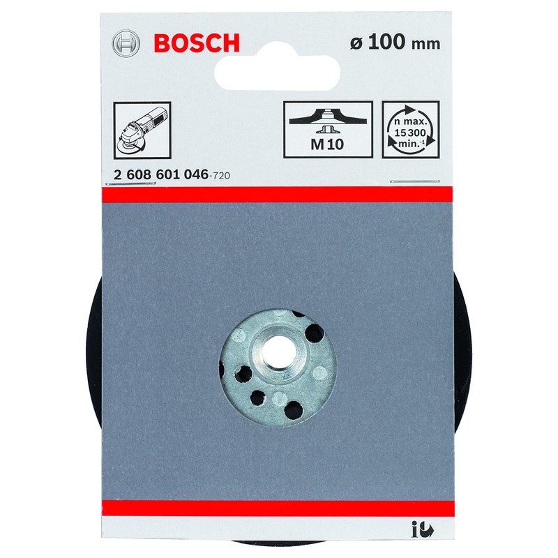 BOSCH 2608601046 Sanding Rubber Pad for 3.9 inches (100 mm)