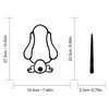 Funny Dog Moving Tail Decal | Waterproof Removable Rear Window