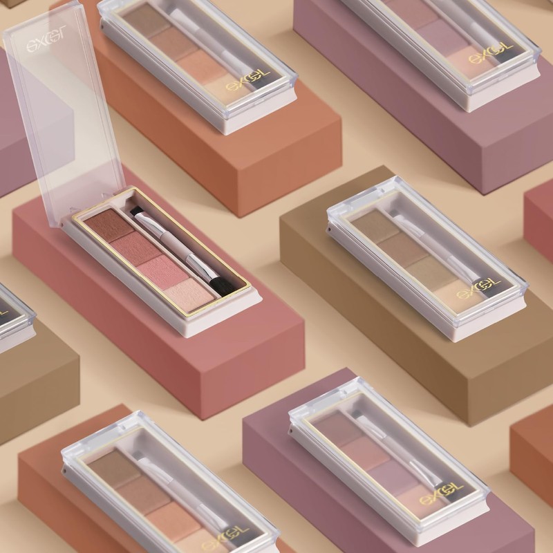 Excel EP03 Color Edit Powder Brow (Autumn Beige), Eyebrow Powder,