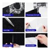 FunStick 24"x160" Large Black Carpet Roll with Padding Attached for