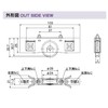Producing Home Sale Sashes 戸車 11.5 A28 1 Pack