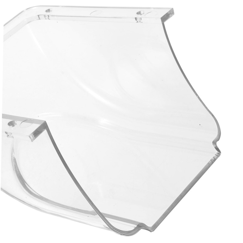 Outanaya Doorbell Rain Cover Acrylic for Outdoor Doorbells against Rain