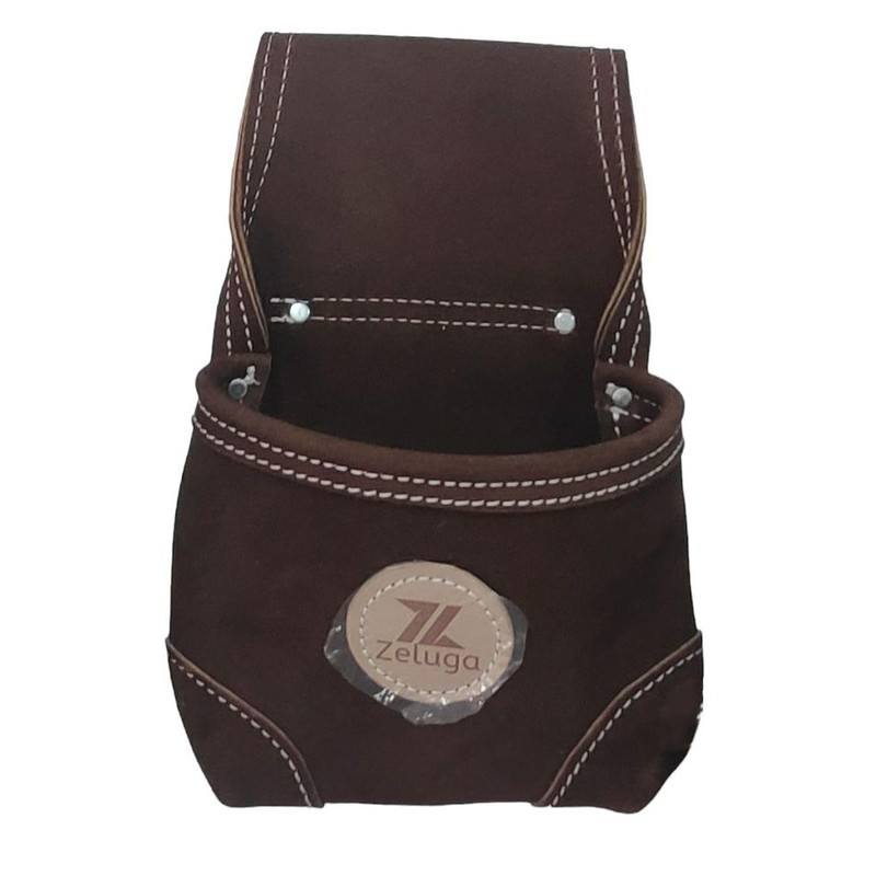 Zeluga Sued Leather Tool Belt, Bag, Carpenter, Construction, Framers, Handyman